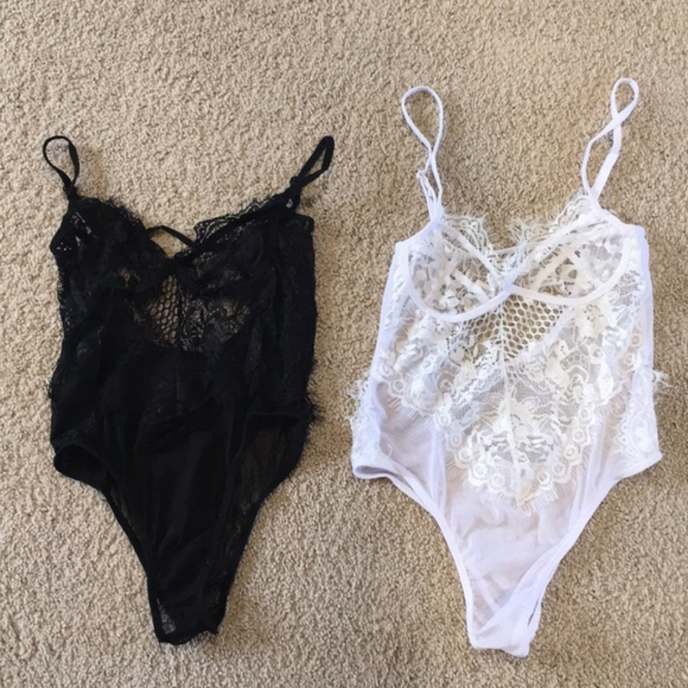 ✅LAST M✅Lace Bodysuit/out top/Lingerie nightwear - Picture 2 of 8